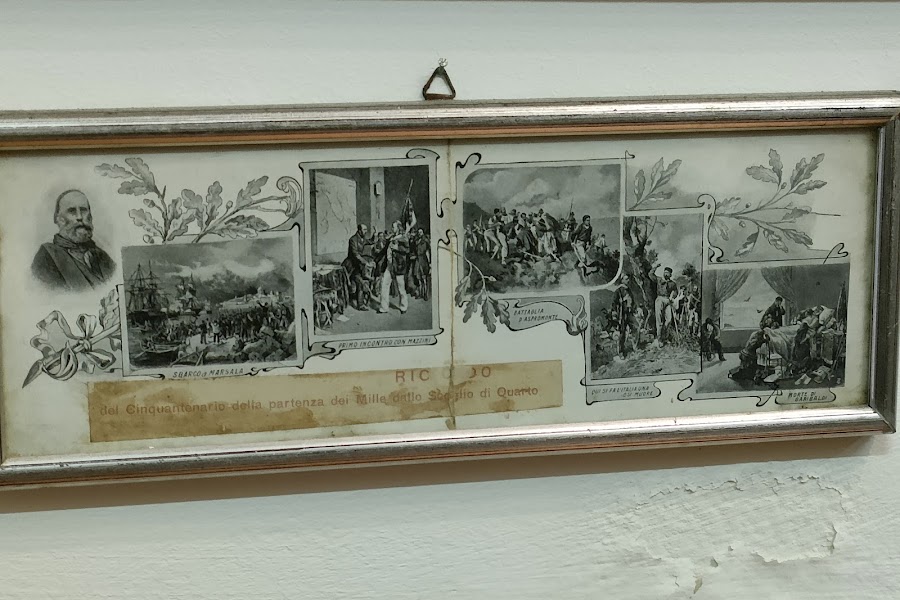 Handwritten letter by Giuseppe Garibaldi